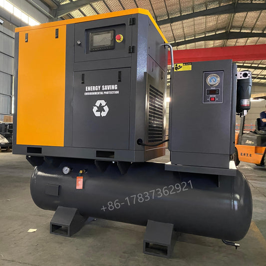 11kw 15hp 220V 440V 4in1 laser cutting machine screw air compressor