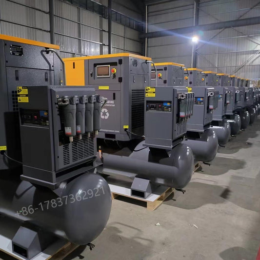 11kw 15hp 400V 415V 4in1 laser cutting machine screw air compressor