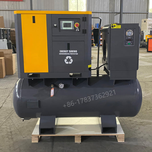 15kw 20hp 220V 440V 4in1 laser cutting machine screw air compressor