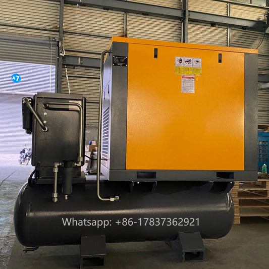 15kw 20hp 380V 50HZ 3P 500L PM VSD rotary screw gas air compressor