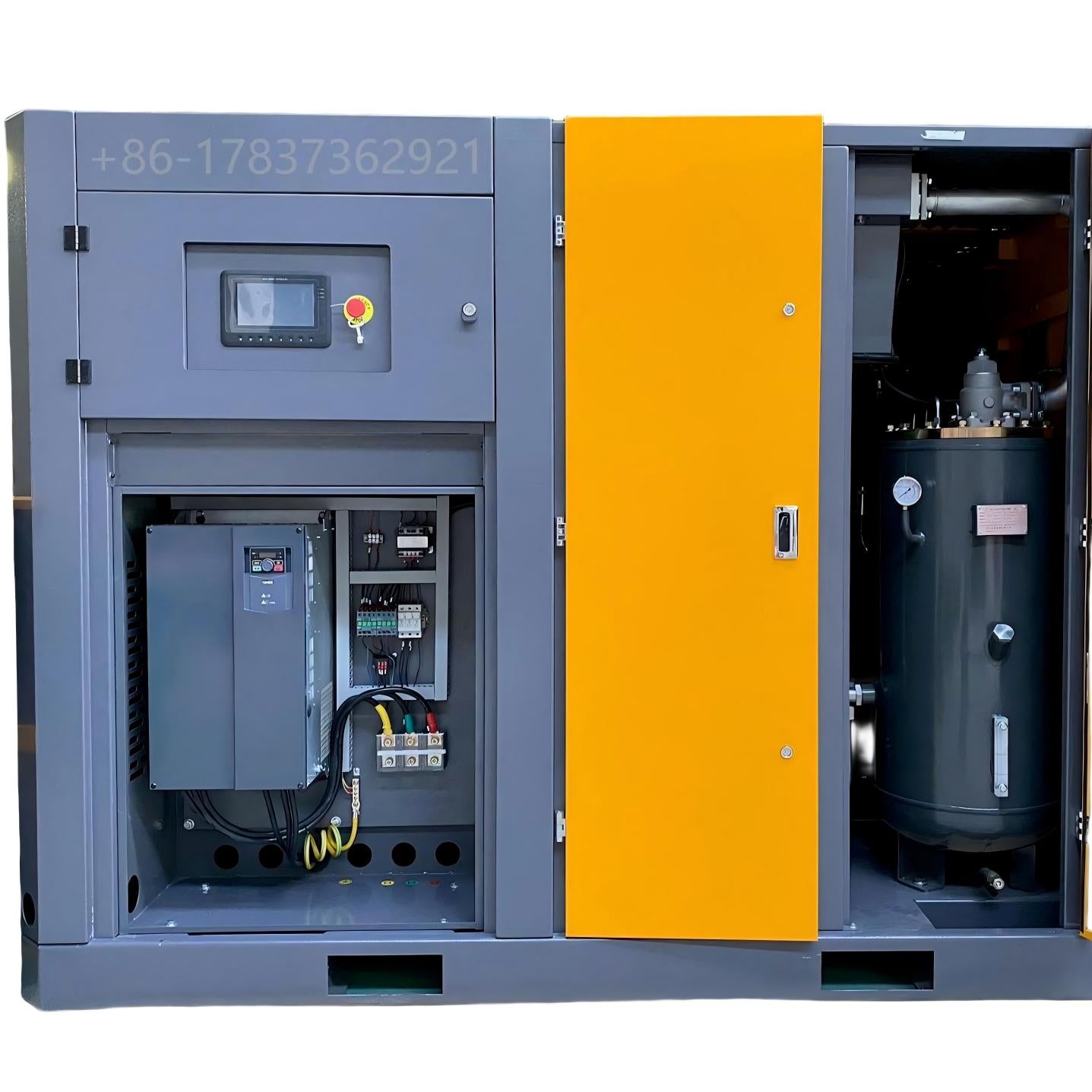 22KW 30HP 380V 50HZ 3P PM VSD screw air compressor