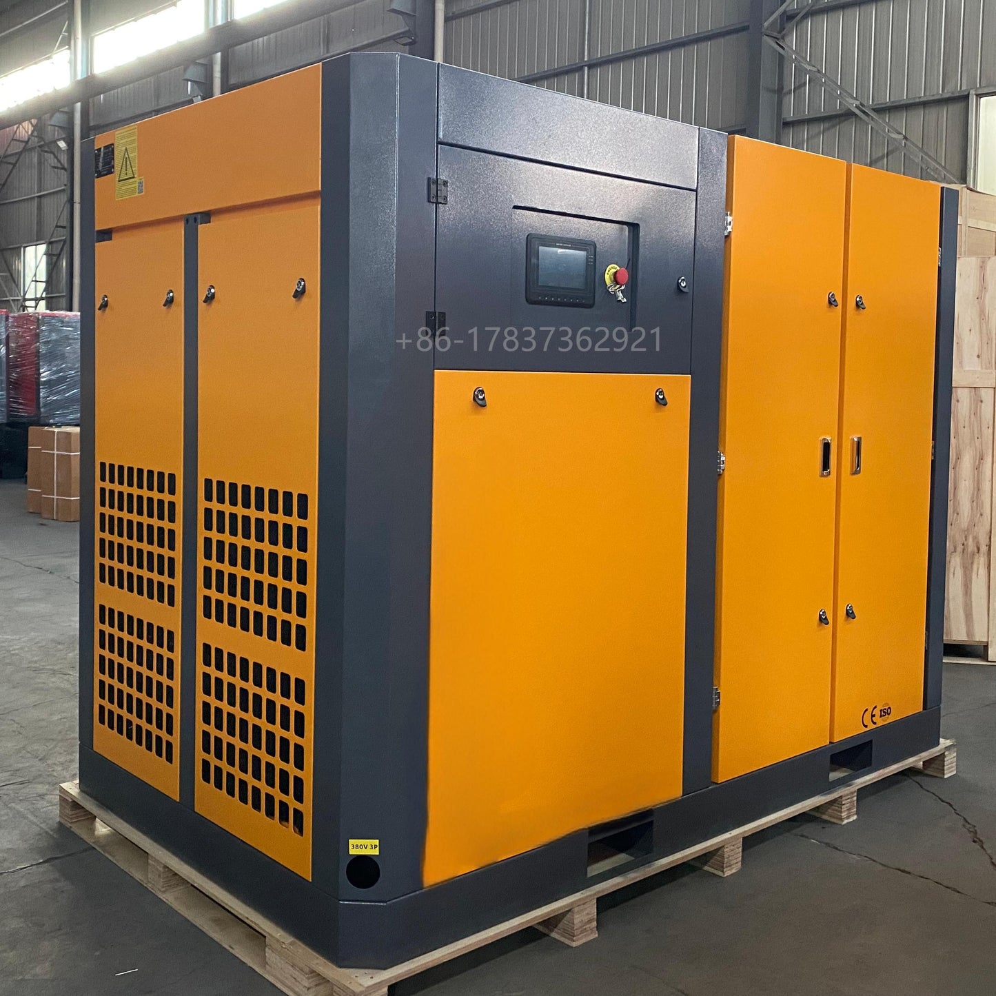 45kw 60hp 380V PM VSD screw air compressor