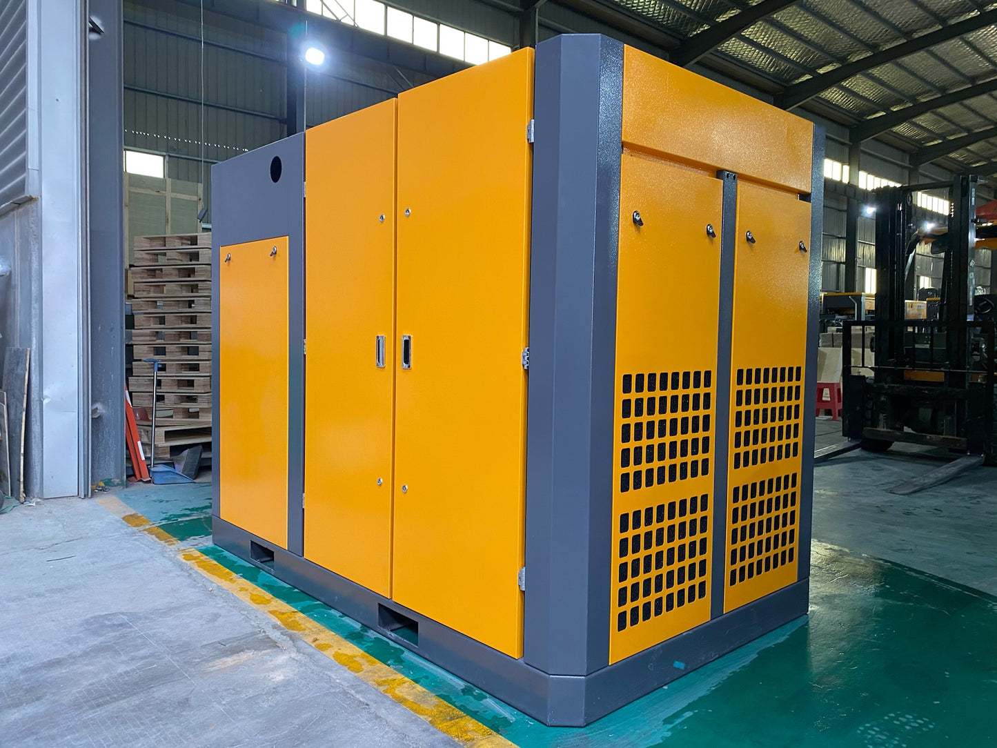 45kw 60hp 400V 415V PM VSD screw air compressor
