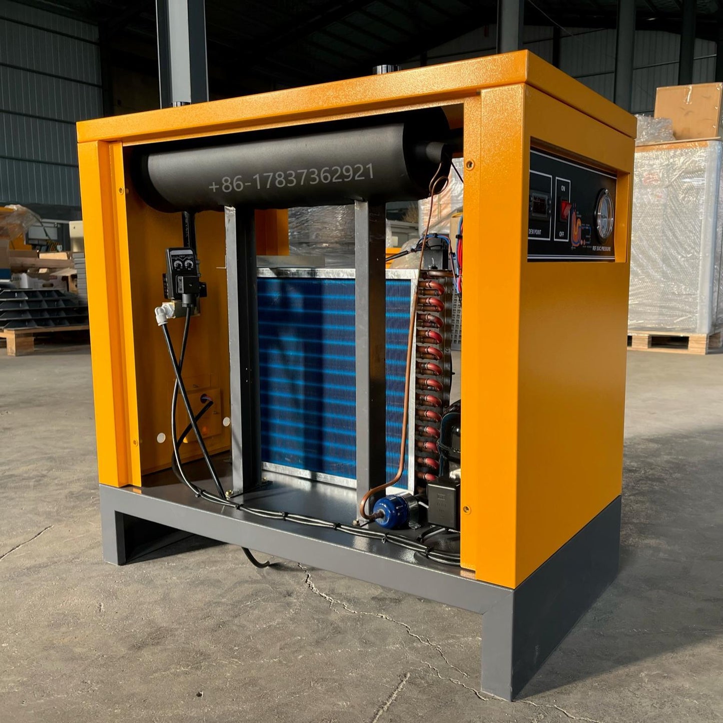 8.5 cubic meter 10bar compressed refrigerated Air Dryer