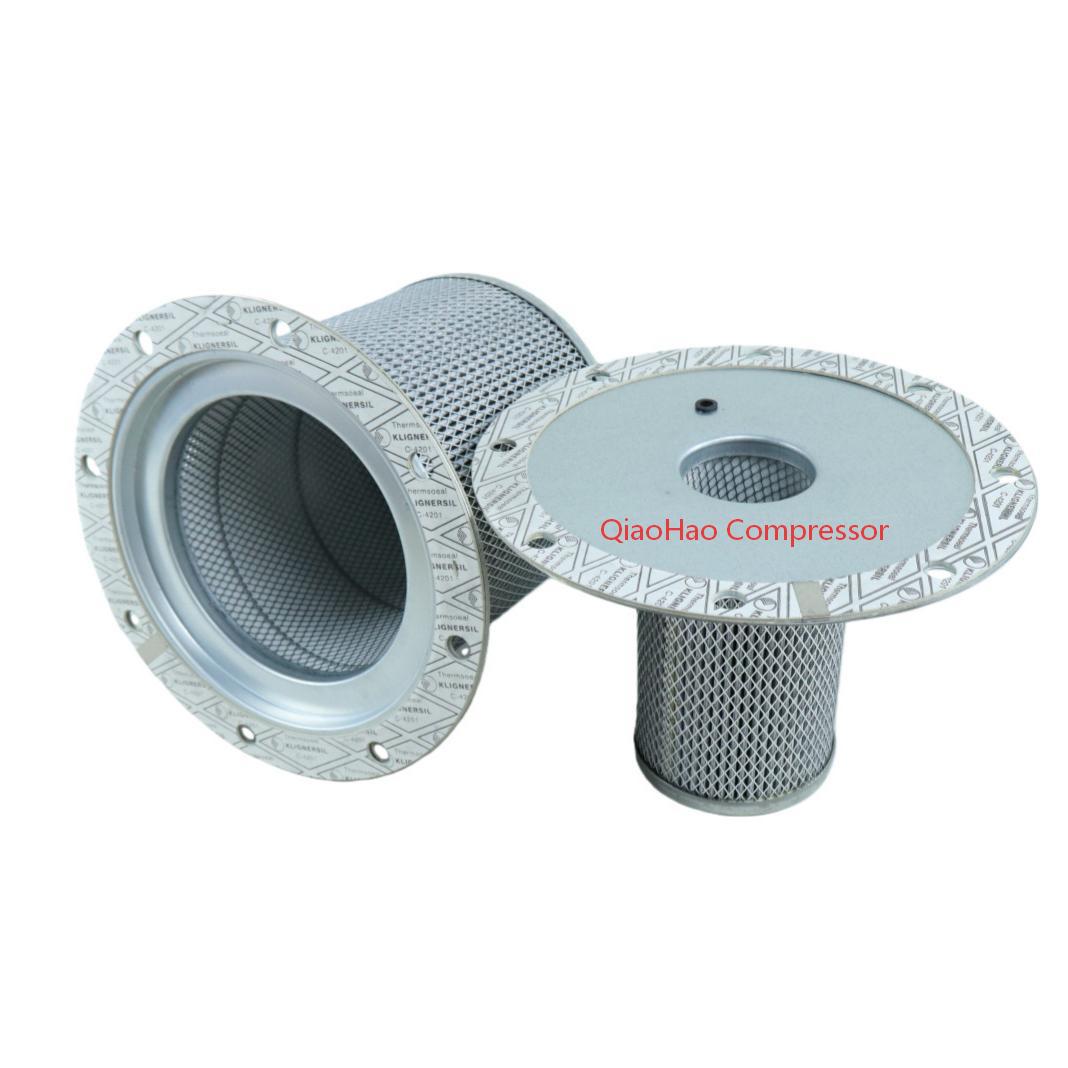 Qiaohao 2250100-755 & 2250100-756 air oil separator filter for Sullair