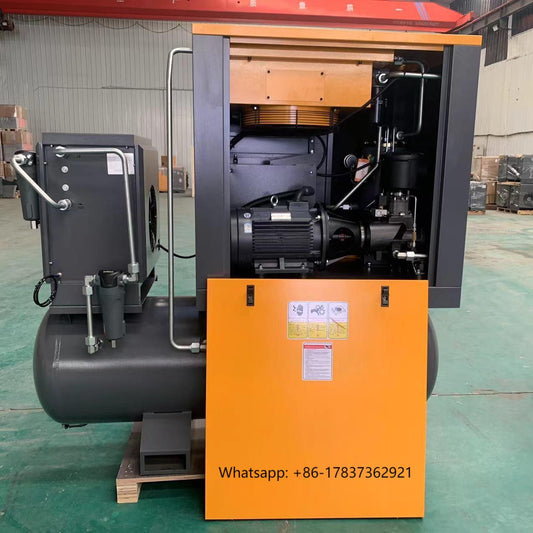 15kw 20hp 400V 415V 50HZ 380L PM VSD rotary screw gas air compressor
