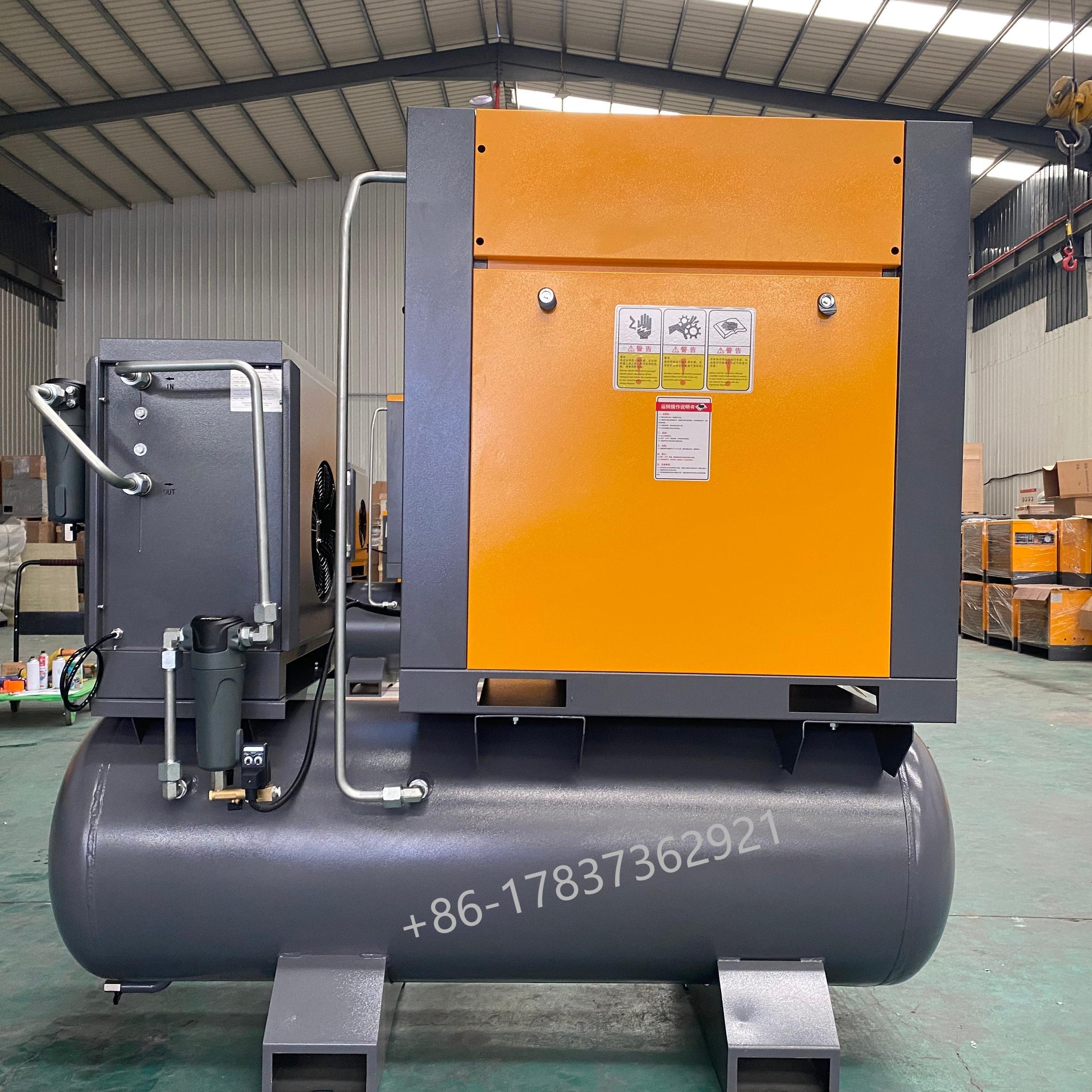 22kw 30hp 220V 440V 16bar 4in1 laser cutting machine air compressor