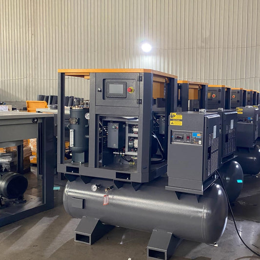 22kw 30hp 220V 440V 4in1 laser cutting machine screw air compressor