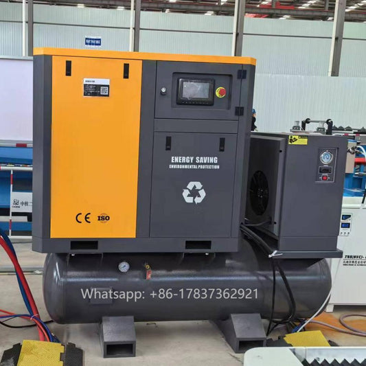 22kw 30hp 380V 50HZ 3P 500L PM VSD rotary screw gas air compressor