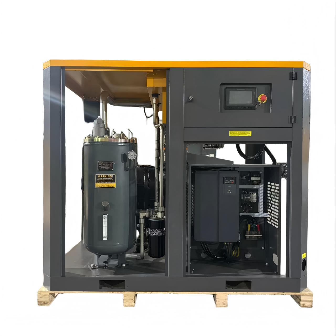 55KW 75HP 380V 50HZ 3P PM VSD screw air compressor