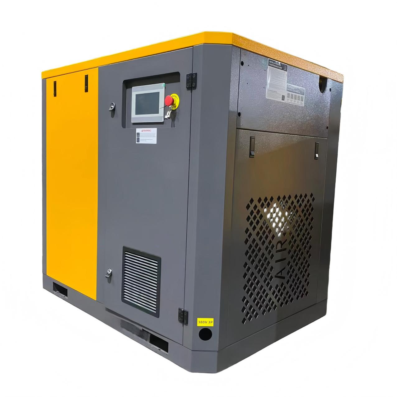 55KW 75HP 400V 415V 50HZ 3P PM VSD screw air compressor
