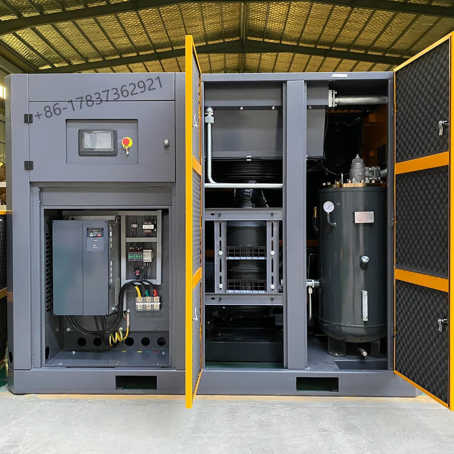 55kw 75hp 400V 415V PM VSD screw air compressor