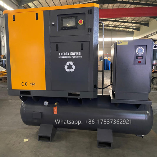 7.5kw 10hp 400V 415V 50HZ 3P PM VSD rotary screw gas air compressor