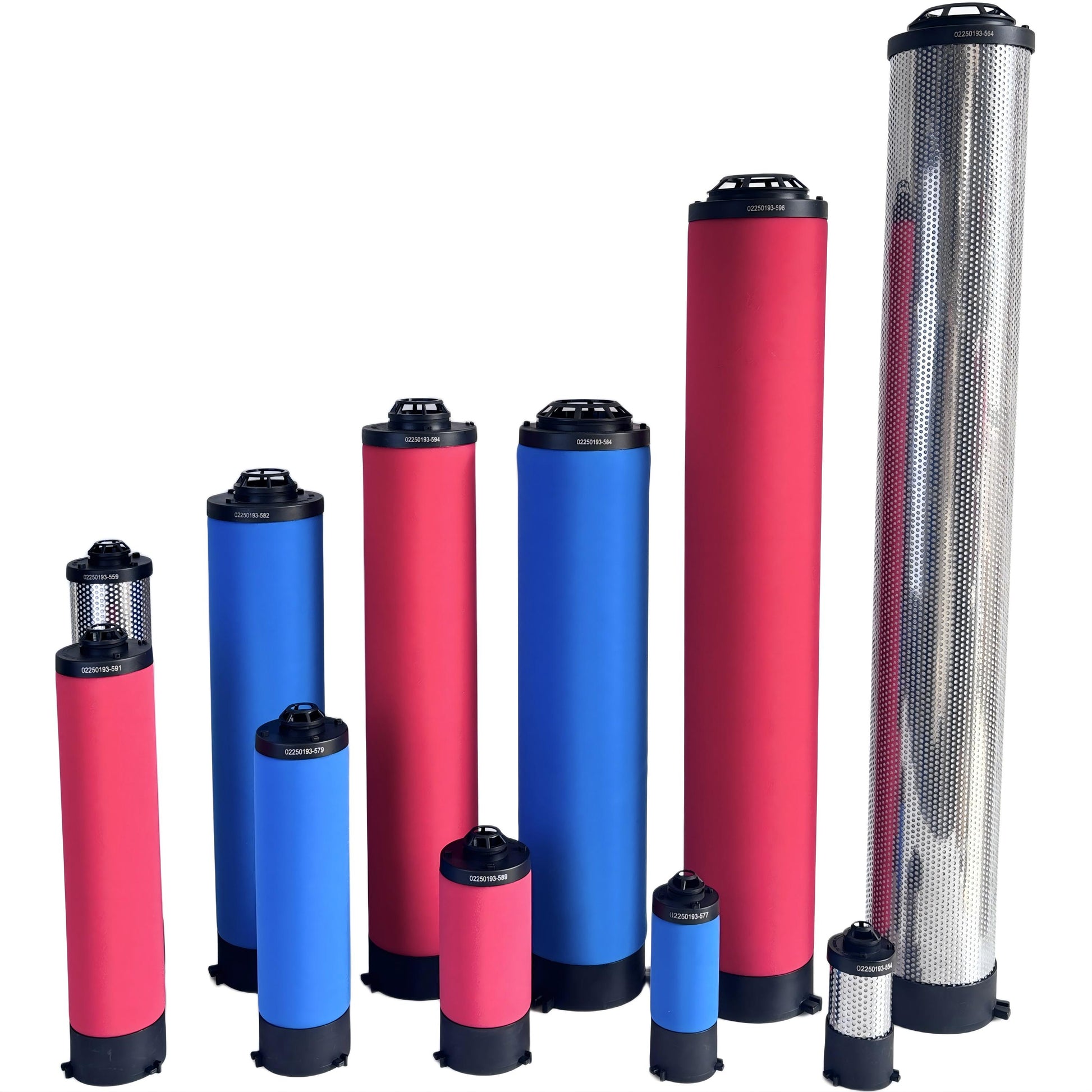 Haodefilter 02250193-575 02250193-597 02250193-564 02250193-586 filter for sullair