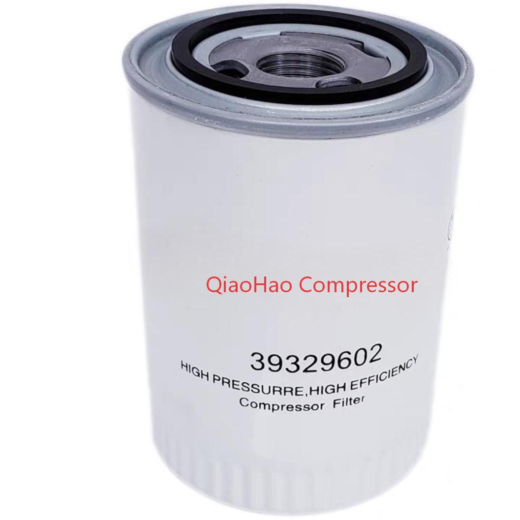 Qiaohao 39329602 screw air compressor oil filter for Ingersoll Rand