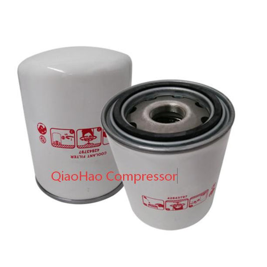 Qiaohao 42843797 42841361 air compressor oil filter for Ingersoll Rand